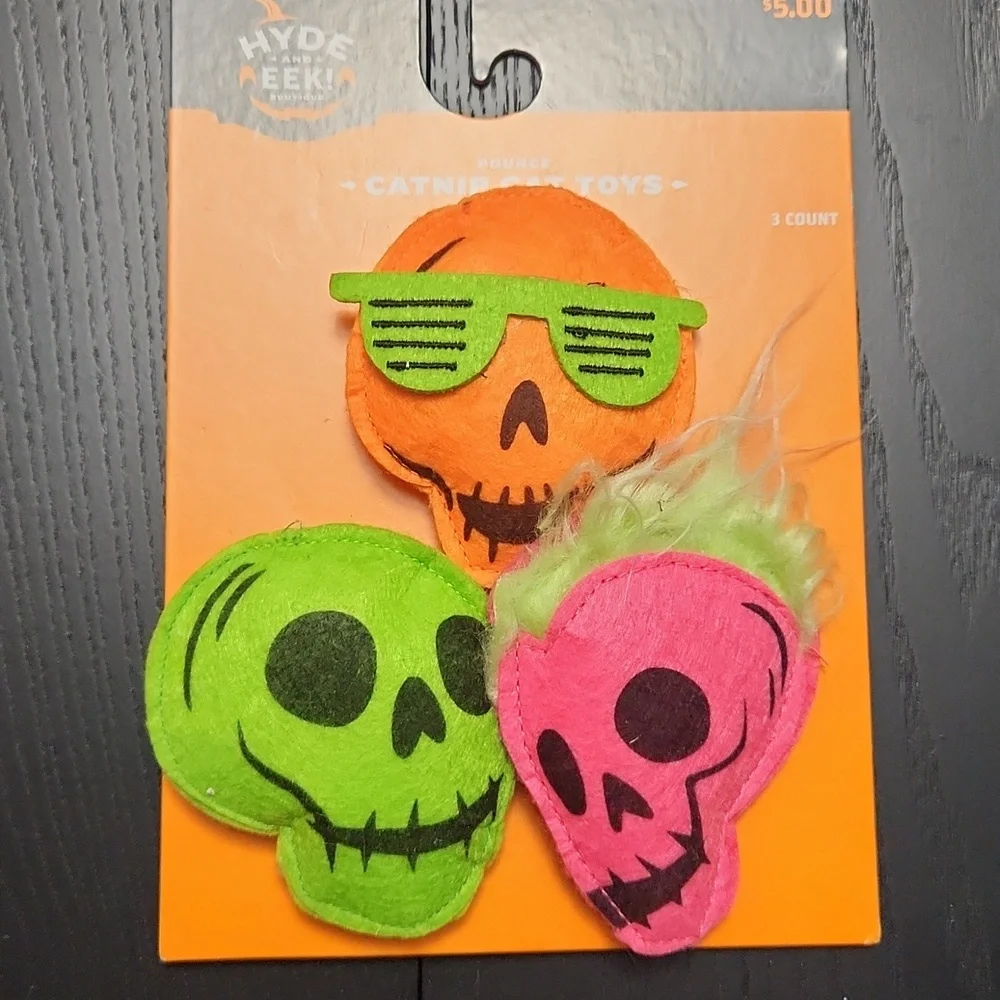 Cat Trio Halloween Set, NWT